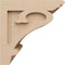 Ekena Millwork 10"W x 10"D x 10"H Wide Mayflower Rough Cedar Woodgrain TimberThane Corbel, Primed Tan CORUR10X10X10MAYRCPR - alternate 2